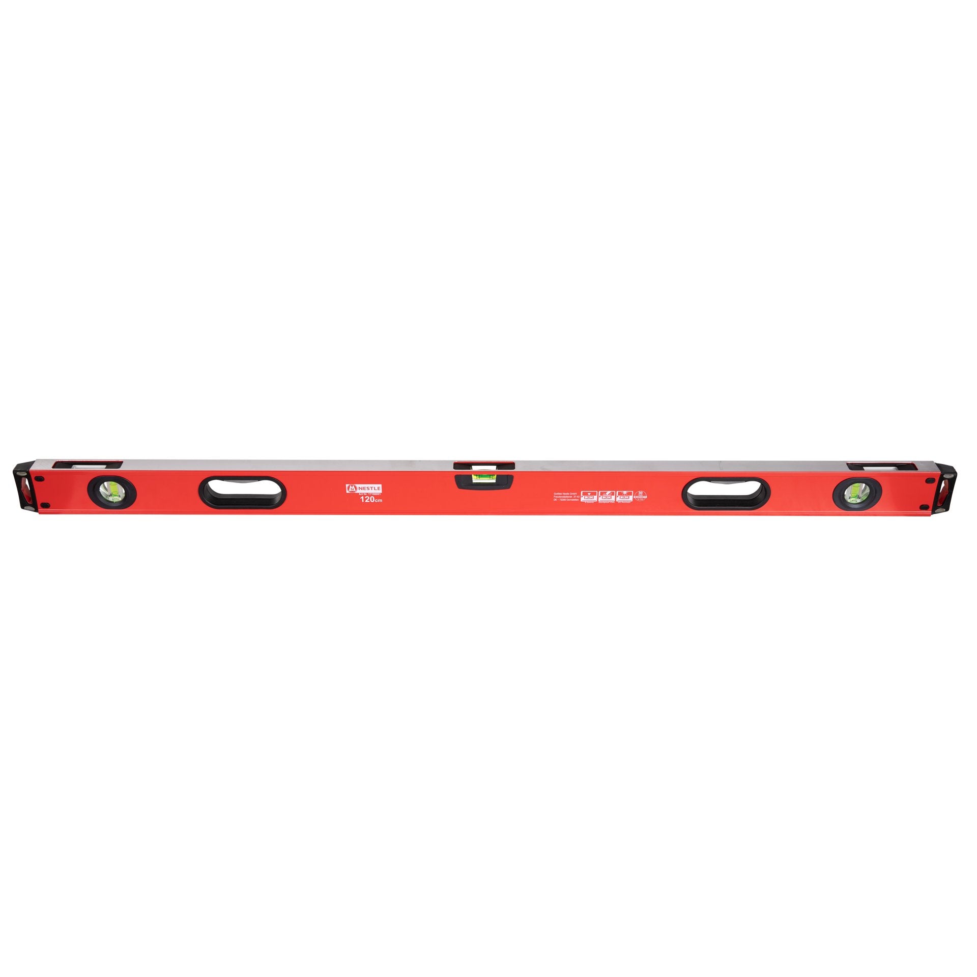 NESTLE Profi-Handwerkerwasserwaage Zeus, 120 cm NESTLE Profi-Handwerkerwasserwaage Zeus, 120 cm